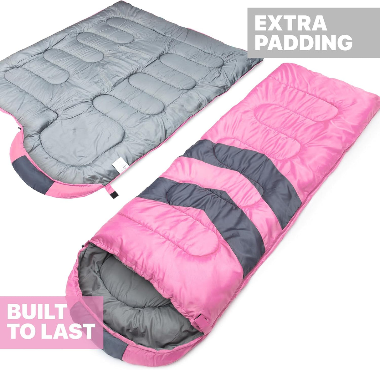 Sacos de Dormir para Adultos y Niños - Clima Frío y Cálido