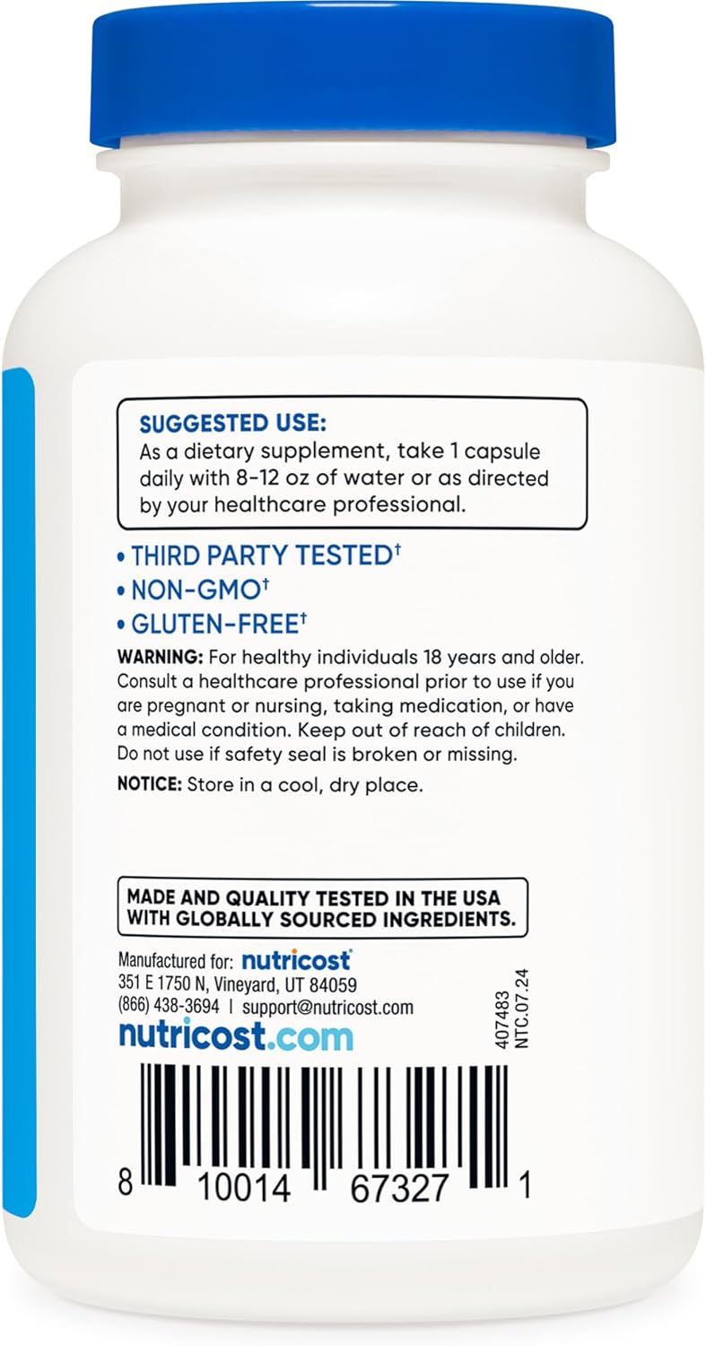 Complejo de Electrolitos Nutricost - 8 Electrolitos y Vitaminas