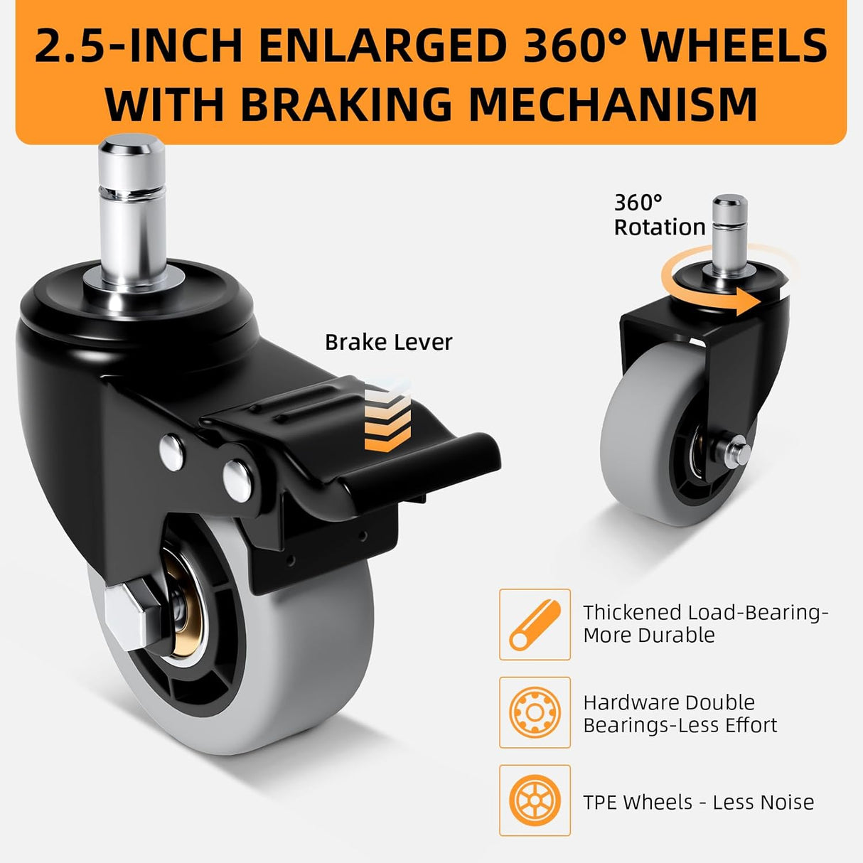 Carretilla Plegable 500 LB, Carro de Carga 6 Ruedas, Modelo A