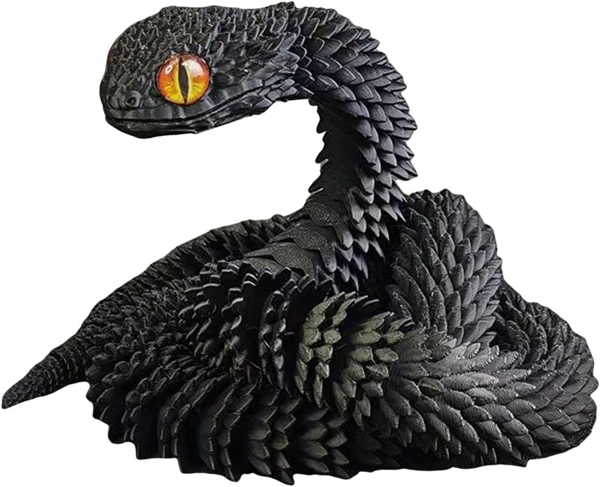 Juguetes de serpiente impresos en 3D - Articulados y flexibles