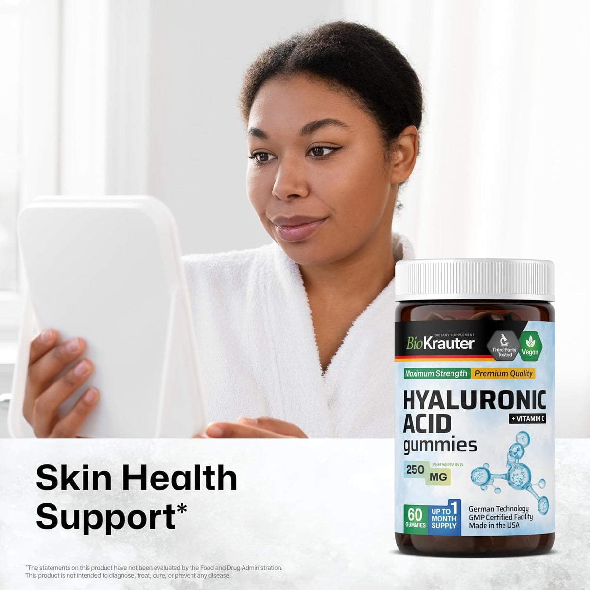 MAUWE HERBS ácido hialurónico con vitamina C