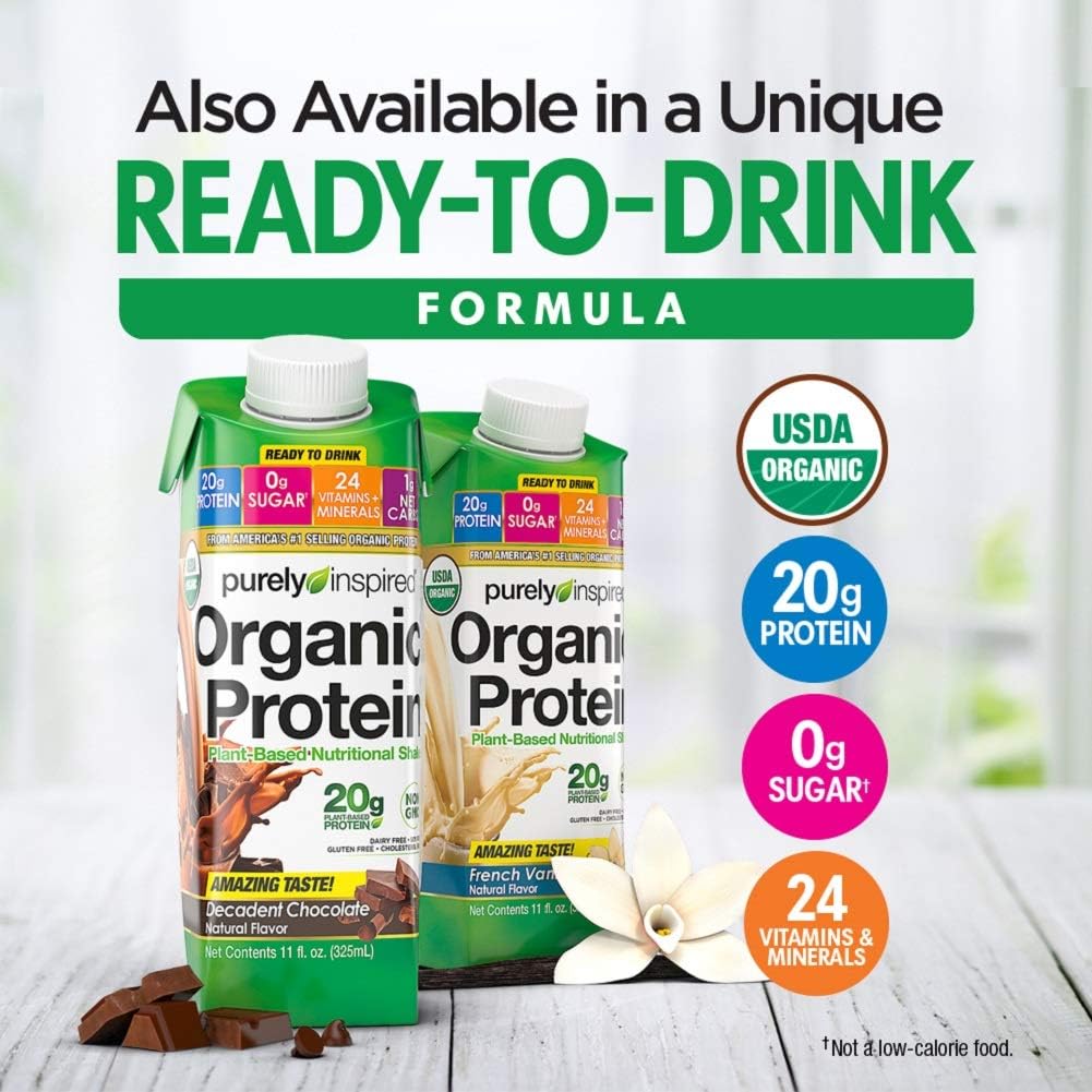 Suplementos Alimenticios Batido de proteína orgánica