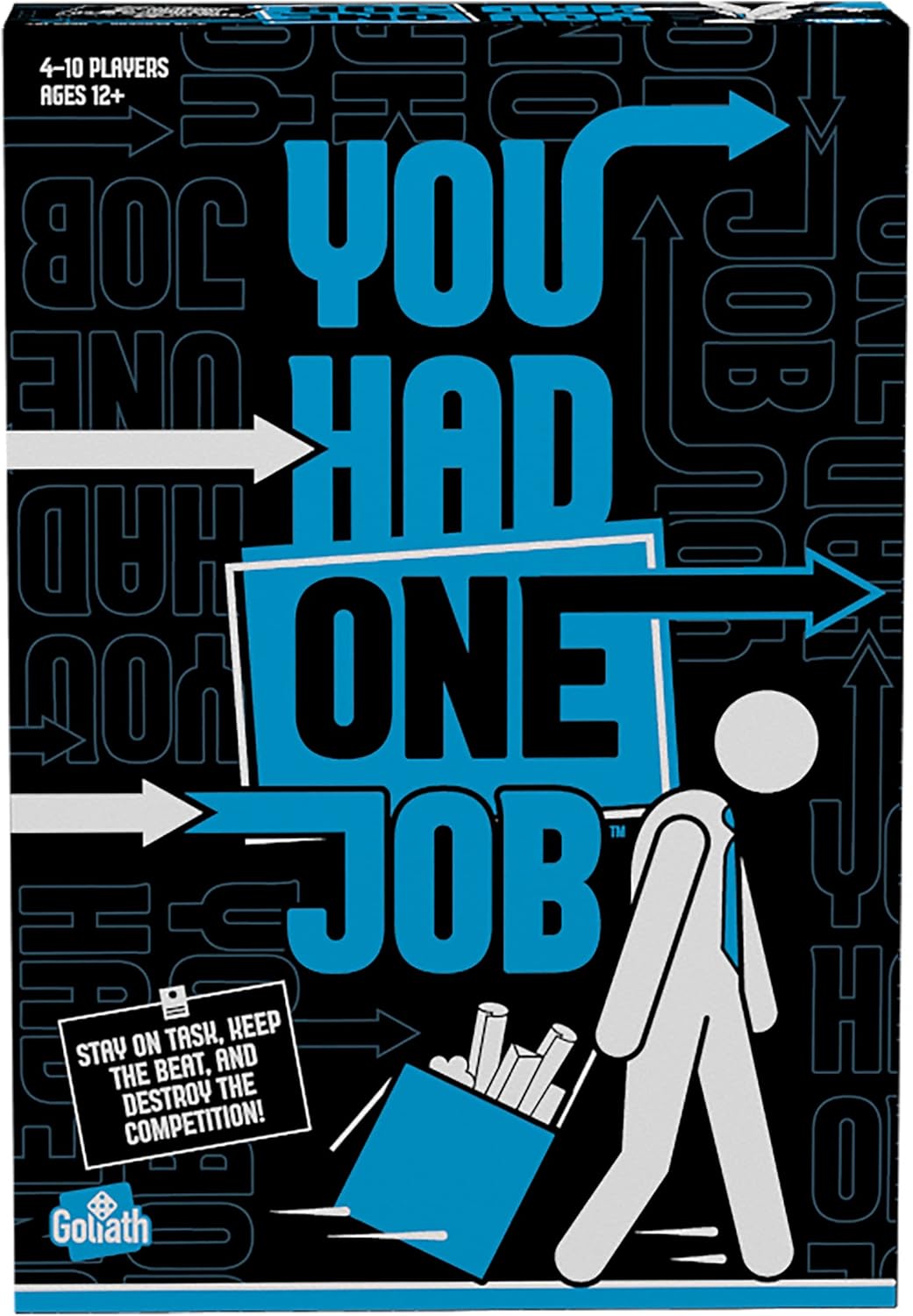 Juego Goliath: Rápido y Divertido, 4-10 Jugadores, Reseña