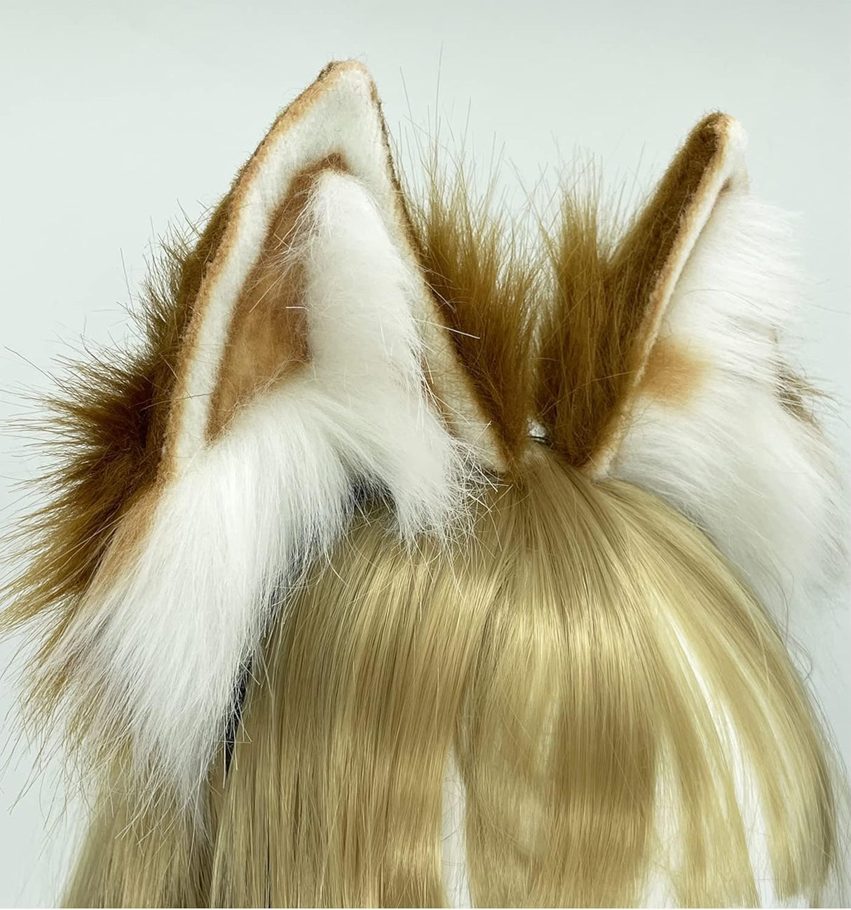 Disfraces de orejas de lobo de zorro peluca talla única