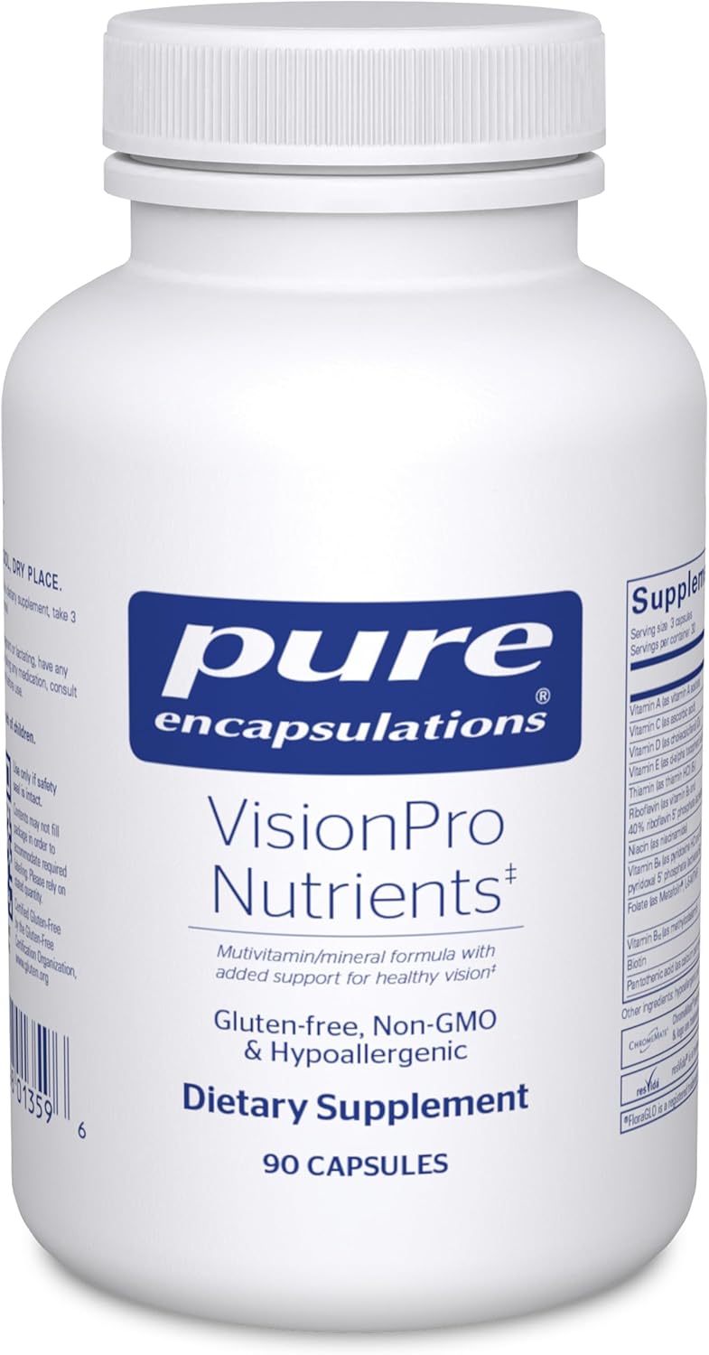 Suplemento Pure Encapsulations VisionPro Nutrients mineral
