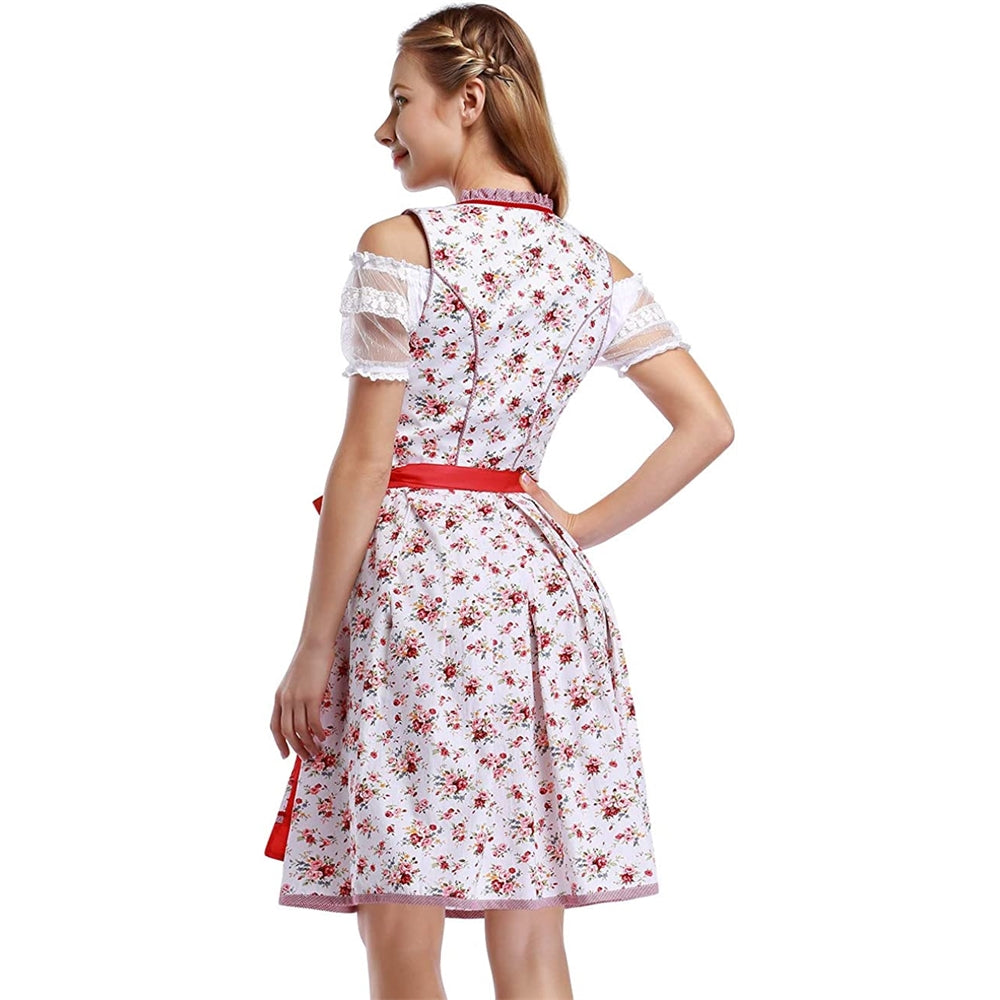 Disfraces de Vestid Oktoberfest para mujer blanco talla XL