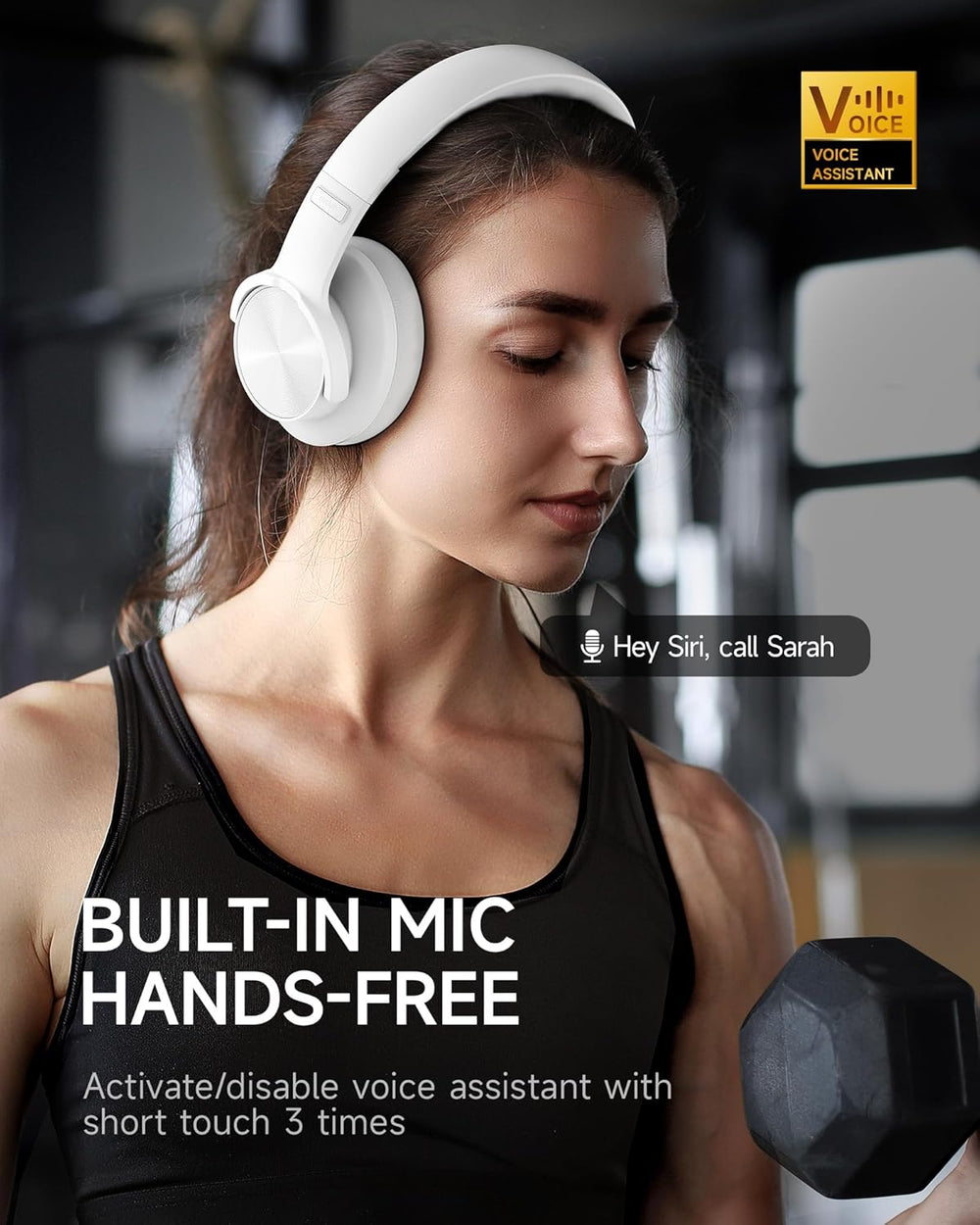 Auriculares Bluetooth Inalámbricos, 120 Horas, Modo Juego