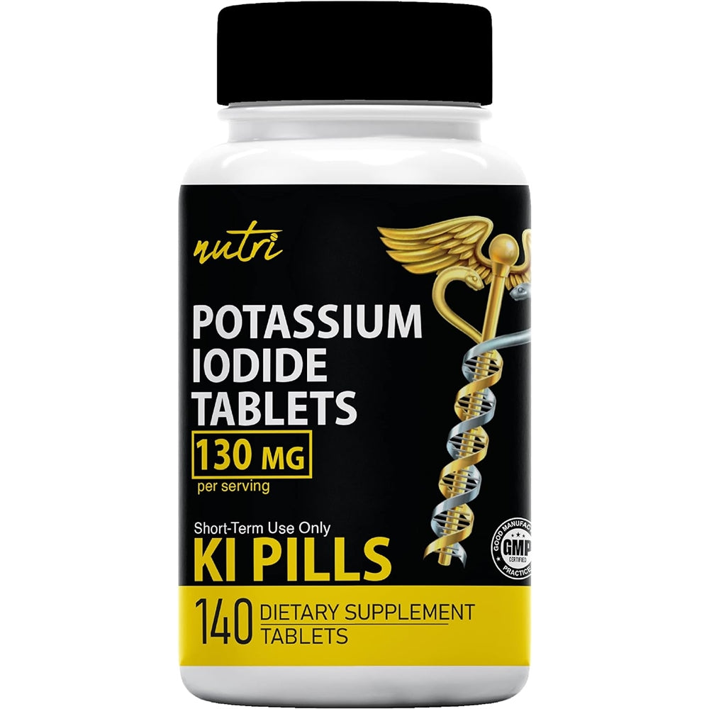 Suplemento de yoduro de potasio 130 mg 140 tabletas