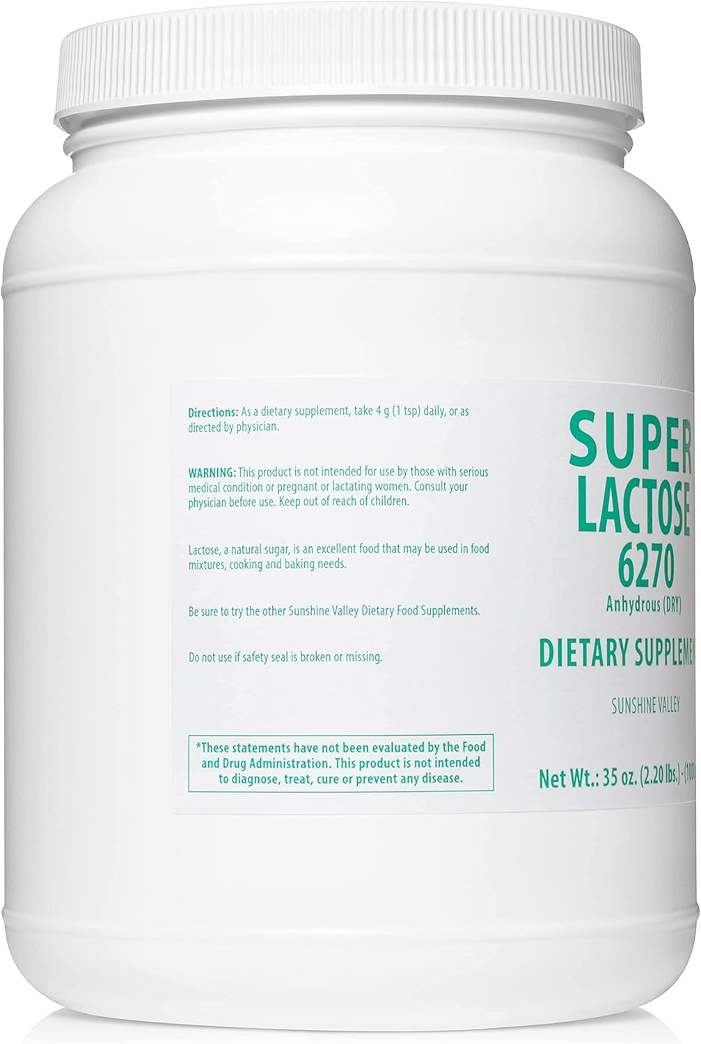 Suplementos Alimenticios Súper Lactosa 6270 Seca