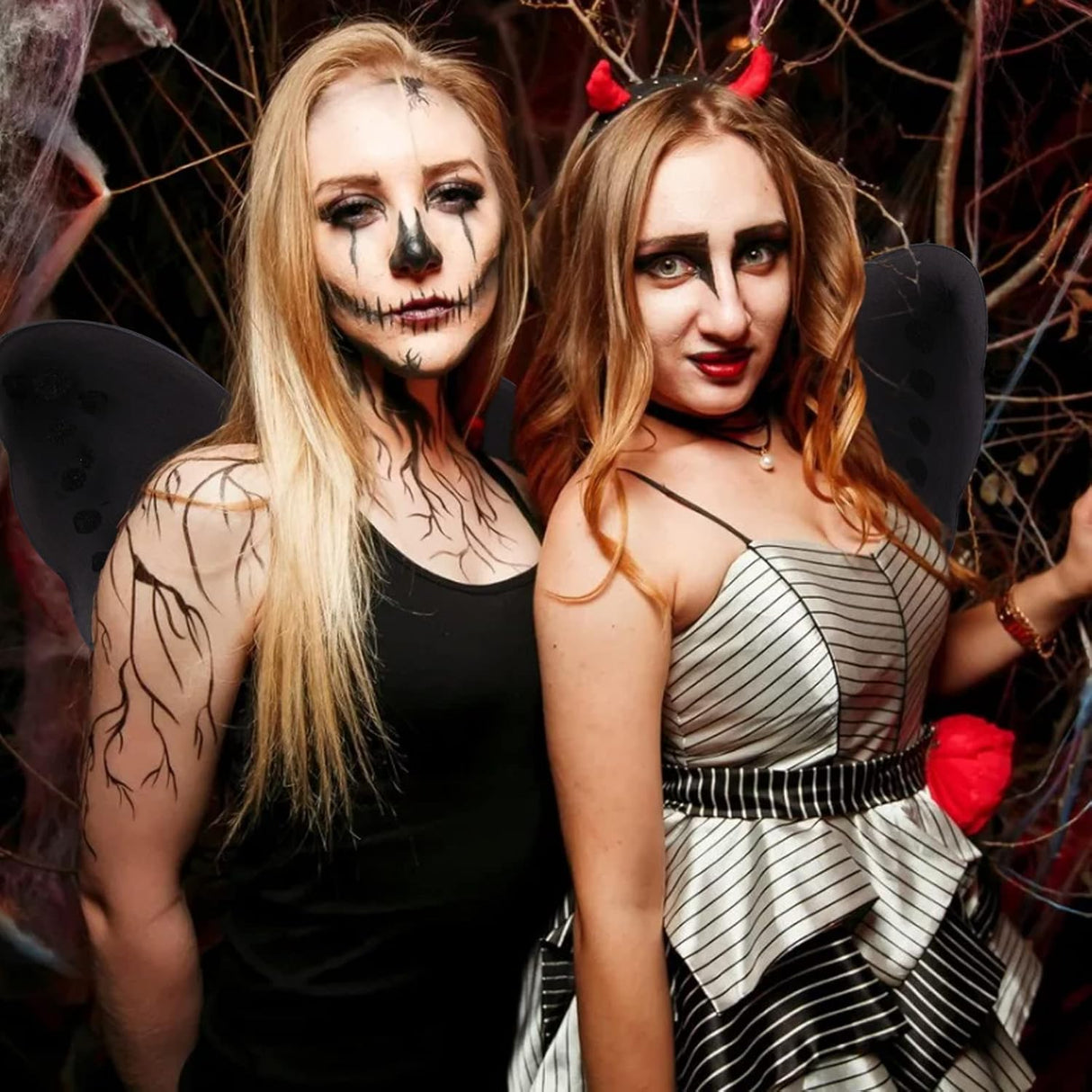 Disfraces de Alas de hada de mariposa negra talla única