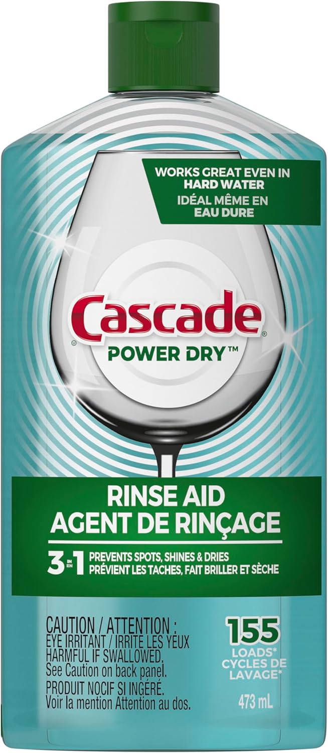 Rinse Aid Cascade Power Dry, 16 fl oz, sin fosfatos
