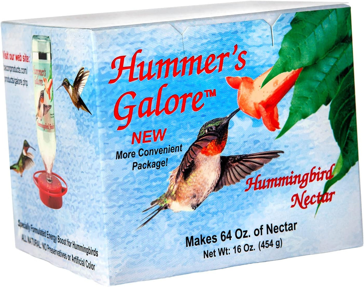 Comida o Néctar natural para colibríes saludables 4 paquetes