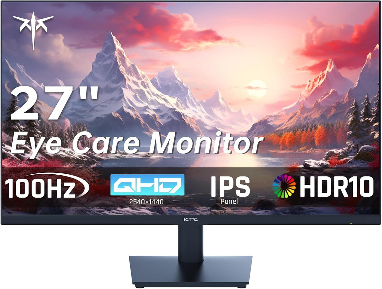 Monitor KTC 27 QHD 100Hz Gaming, FreeSync, H27T13