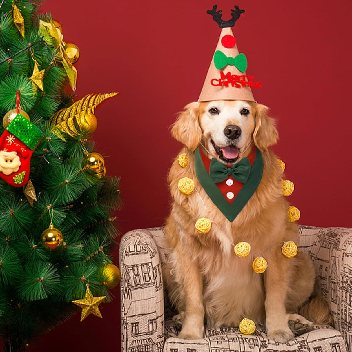 Esmoquin para Perros Ajustable Disfraz Formal para Bodas