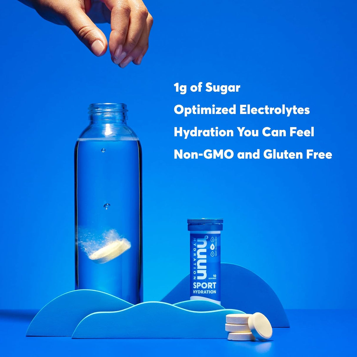 Suplemento Nuun Pastillas Hidratantes con Electrolitos