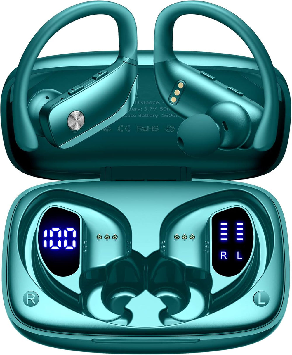 Auriculares Inalámbricos Bmani 48hrs, Micrófono, Deportivos