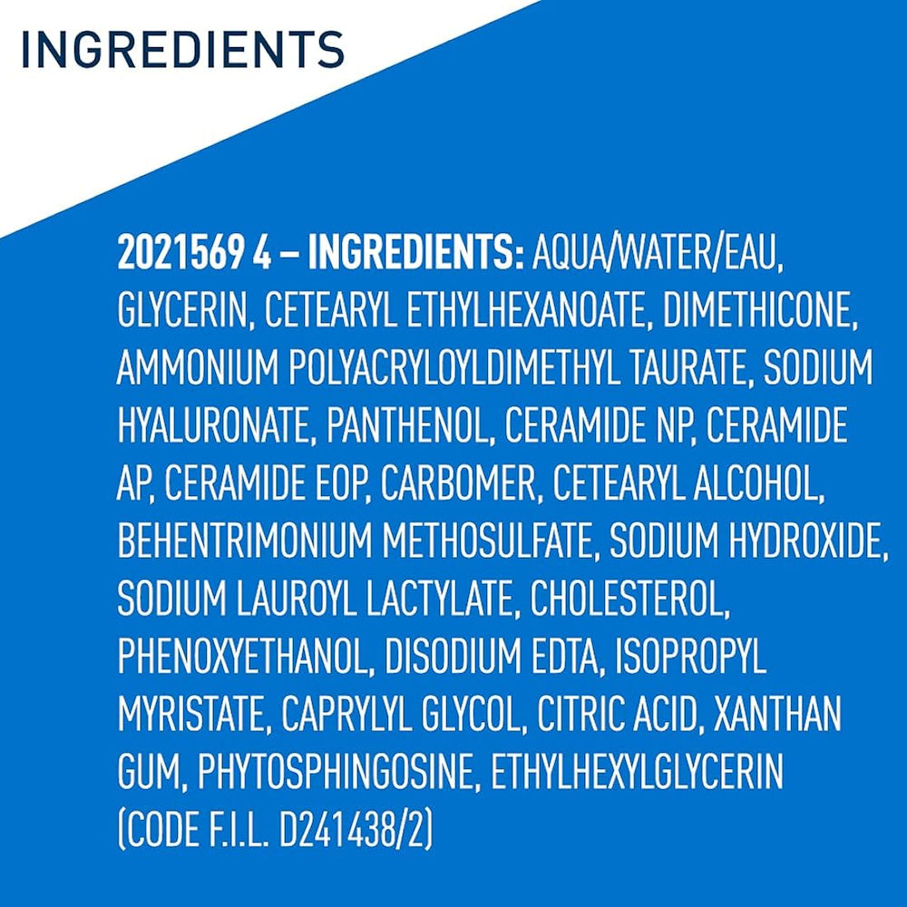 Suero de ácido hialurónico para la cara con vitamina B5
