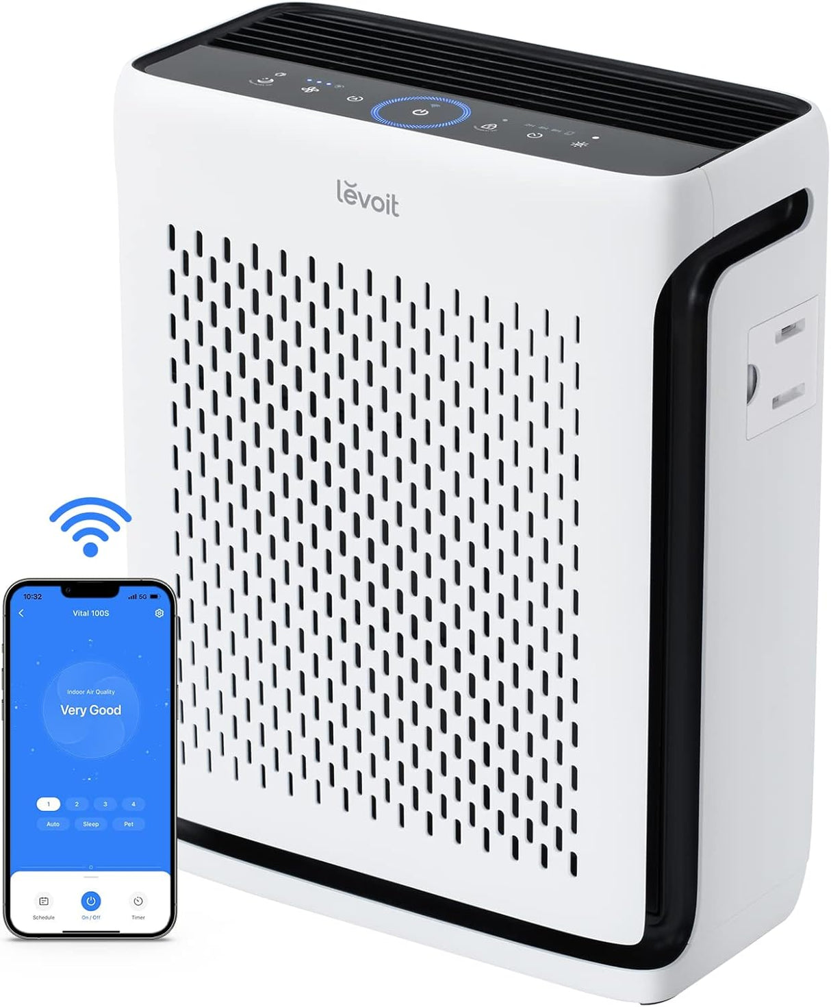Purificadores de aire para el hogar WiFi inteligente LEVOIT