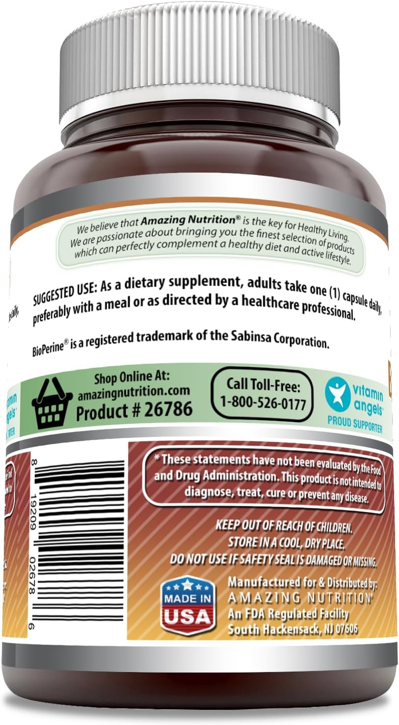 Extracto de Boswellia con Bioperine 600mg | Sin Gluten | USA