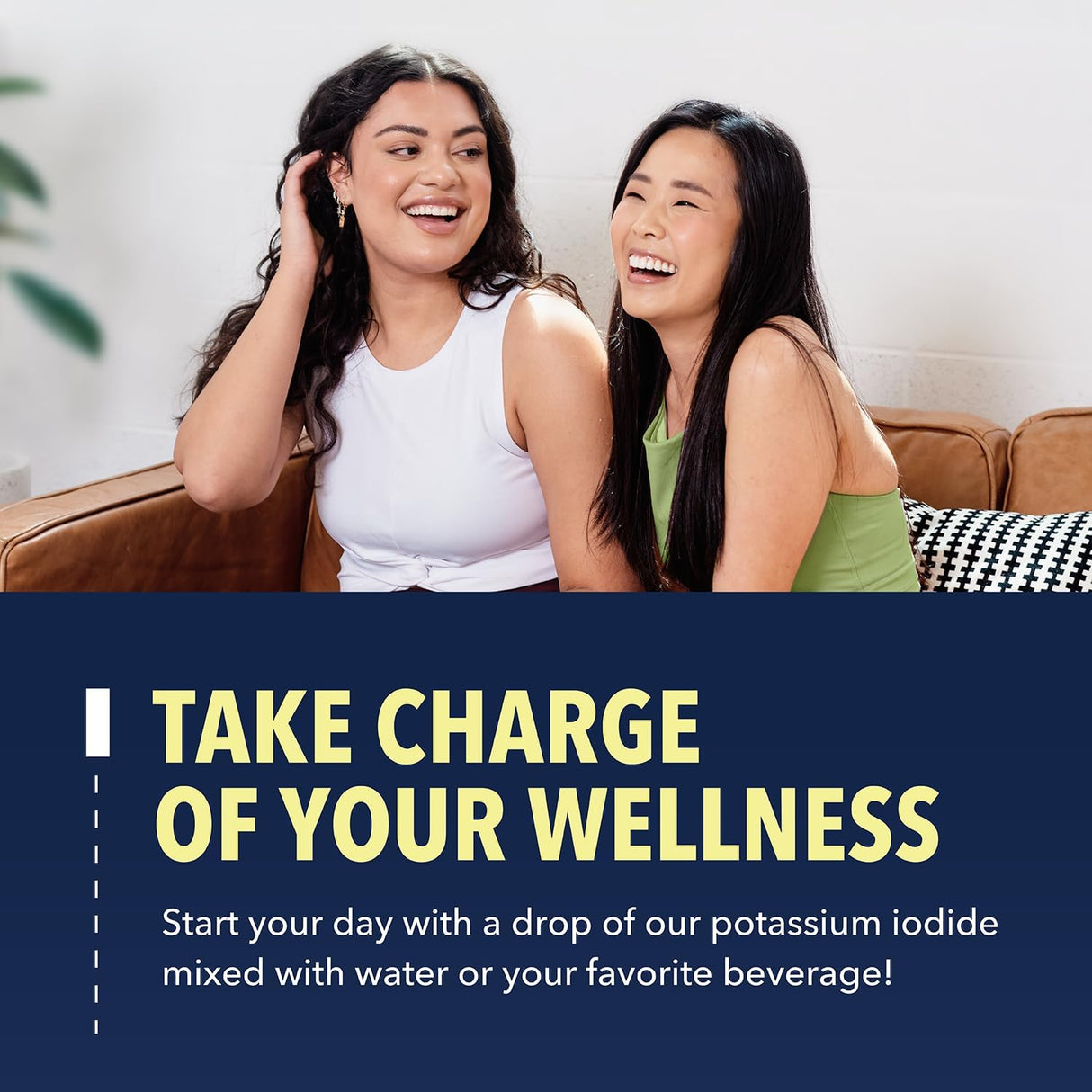 Gotas de Yoduro de Potasio Suplemento Vegano de Yodo 1 Año