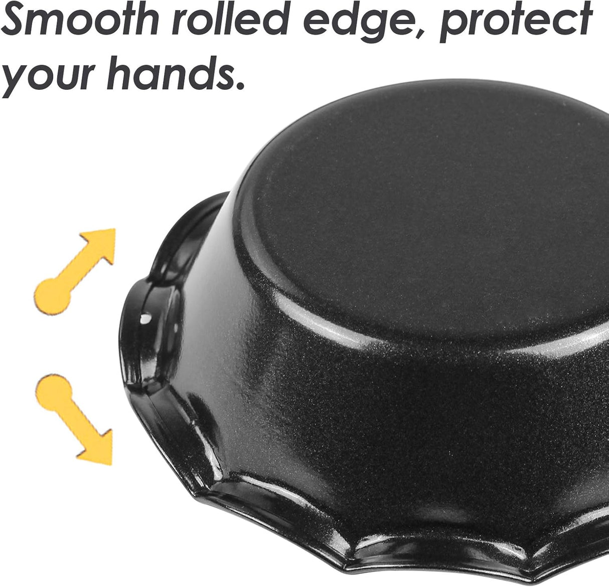 Moldes para tartas antiadherentes con bordes con volantes