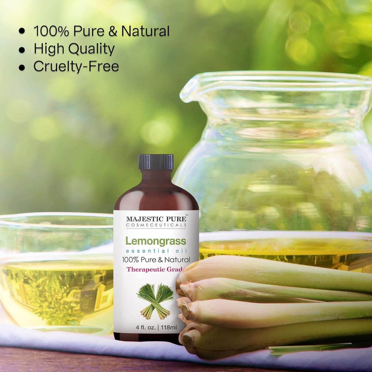 Aceite esencial de citronela de grado terapéutico