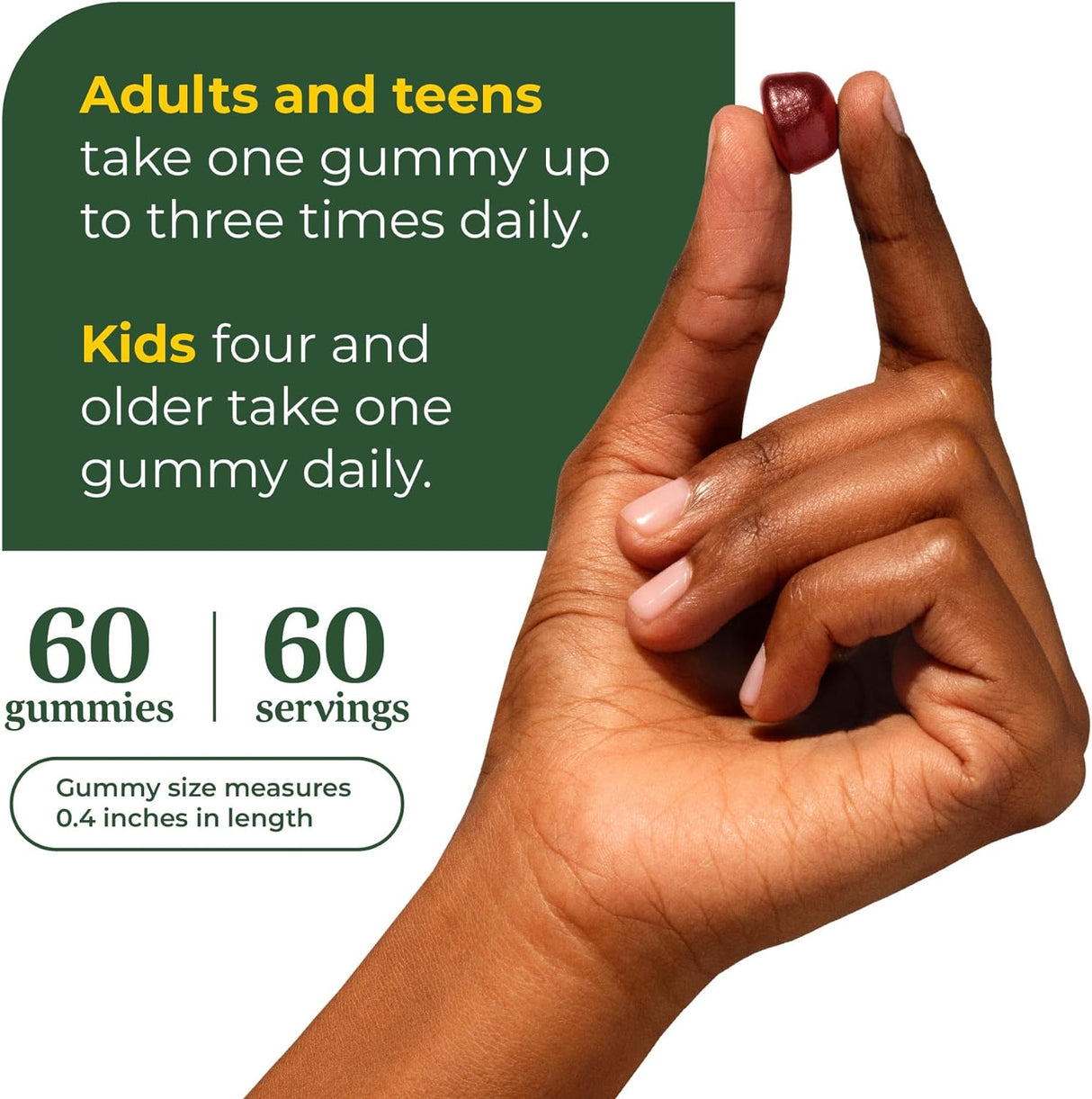 Suplemento MegaFood Iron Energy Gummies hierro vegano