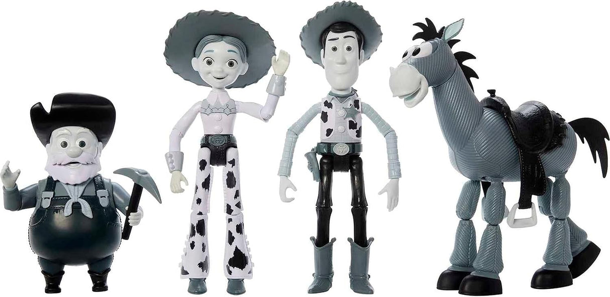 Set de Figuras Toy Story Mattel con Woody, Jessie, Bullseye y Pete