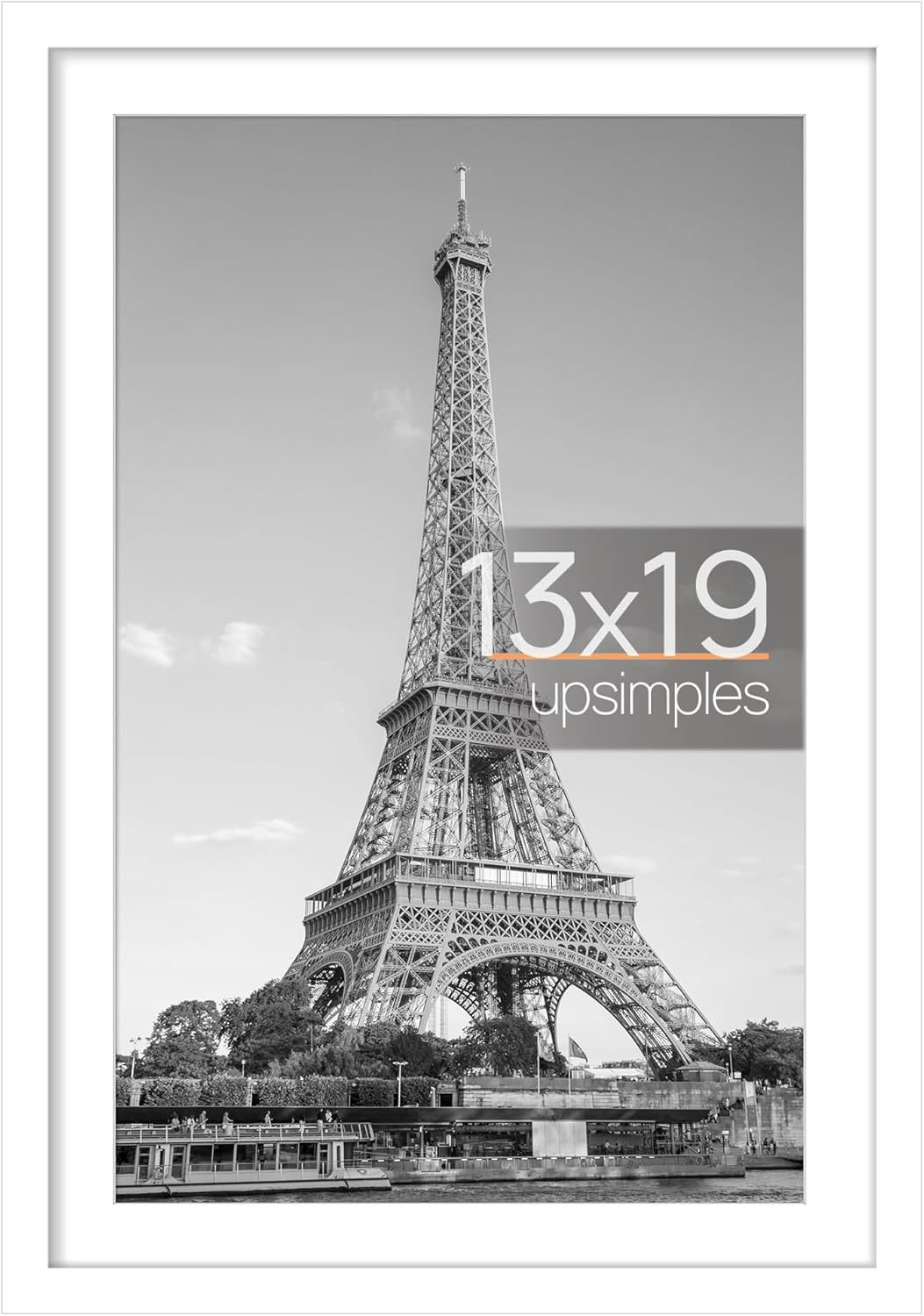 Marco de fotos 13x19, con o sin paspartú, modelo 13x19