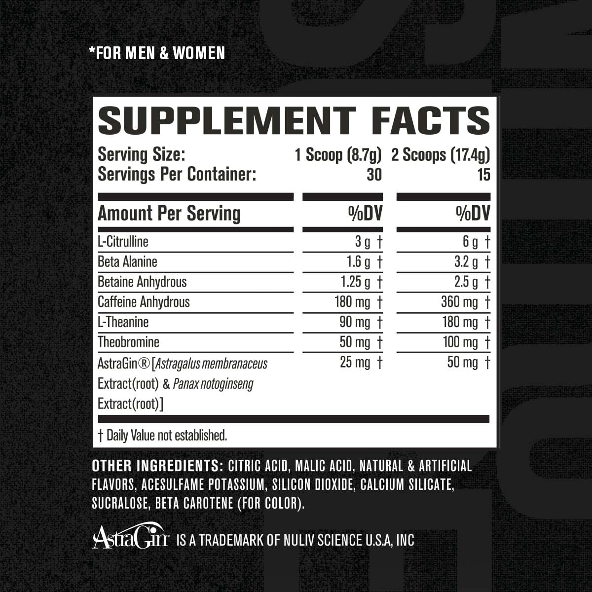 Nitrosurge Suplemento para antes del ejercicio