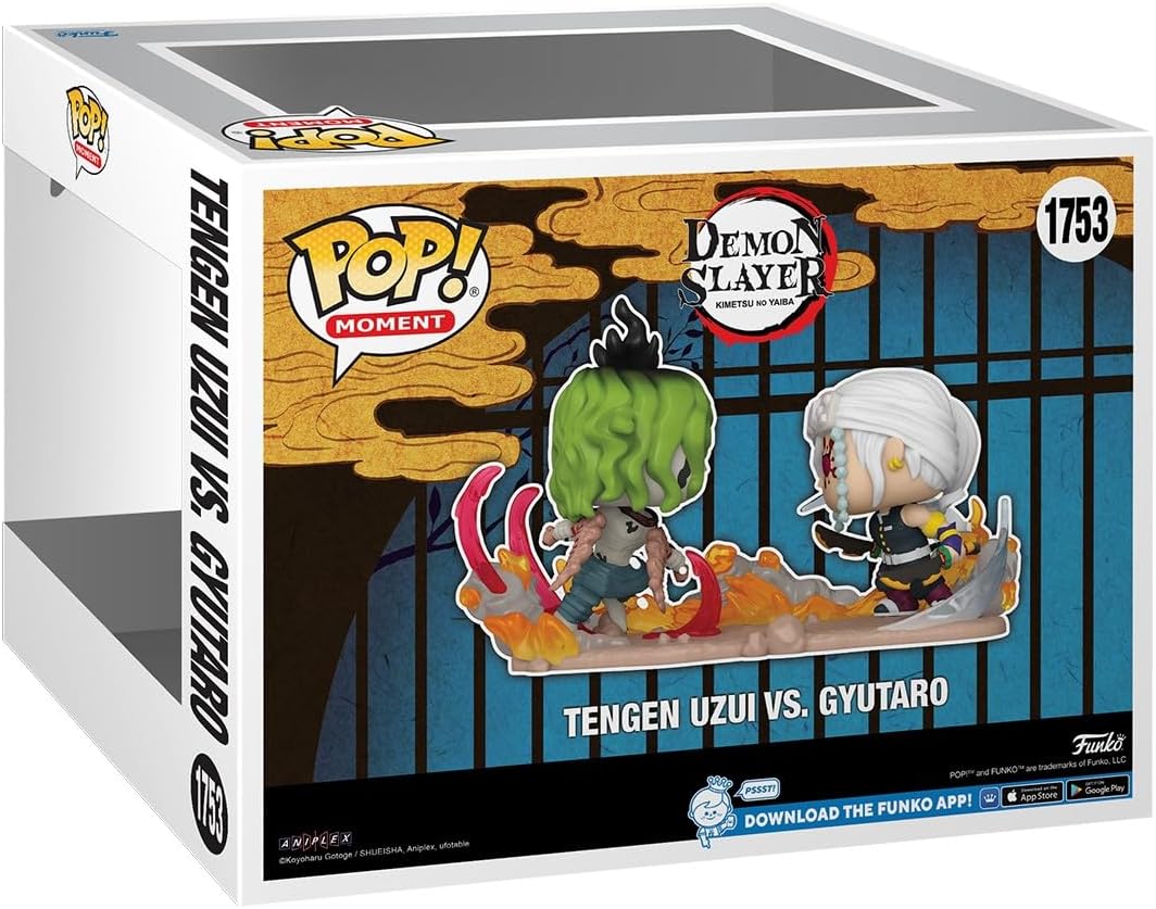 Funko Pop! Moment: Demon Slayer - Tengen Uzui vs Gyutaro