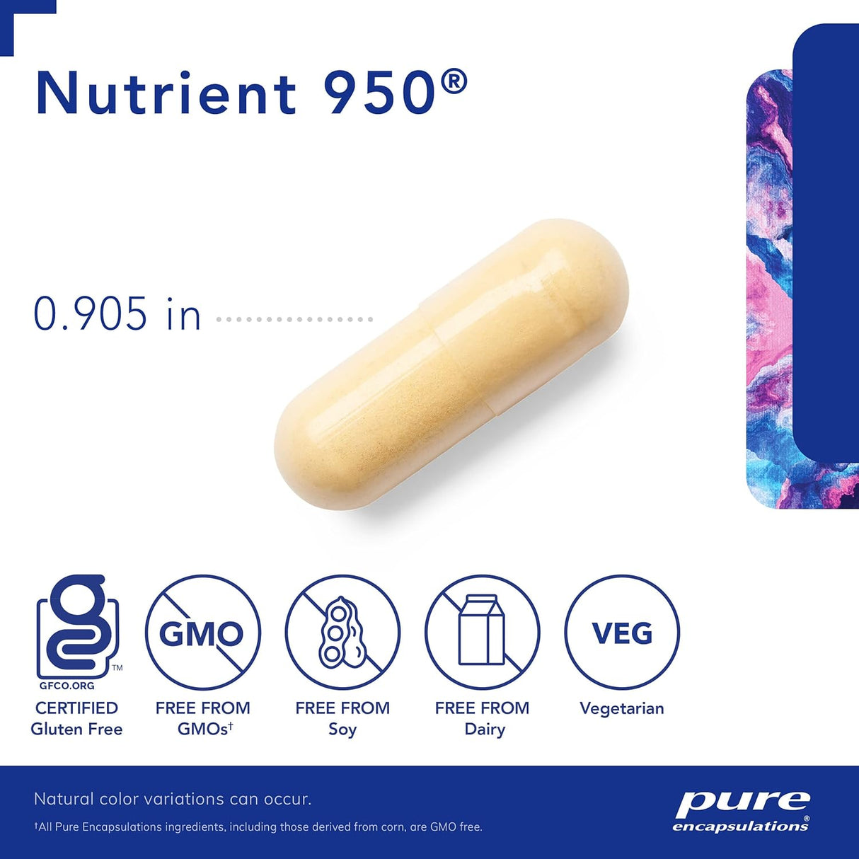 Suplementos Pure Encapsulations Nutrient 90 cápsulas
