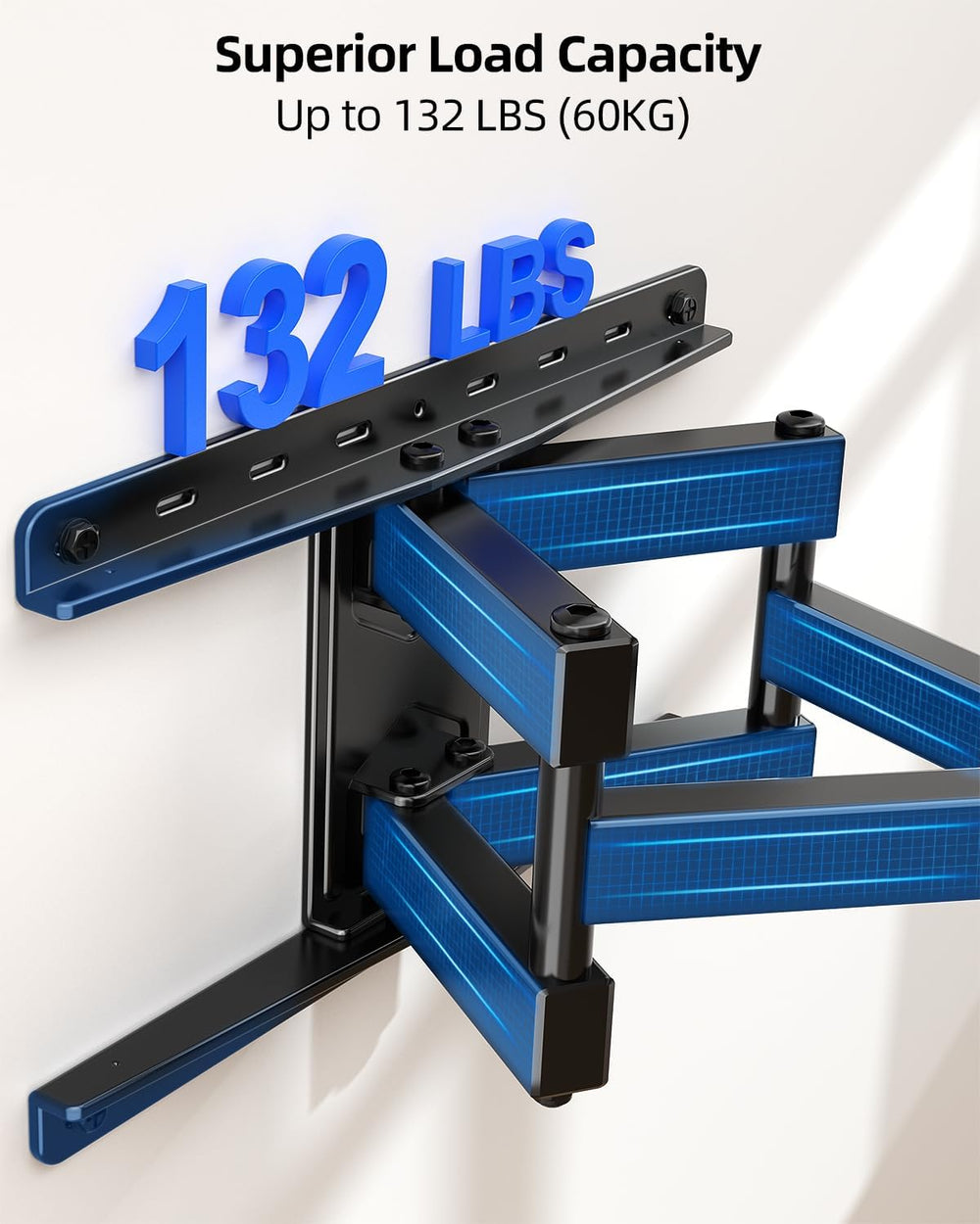 Soporte de Pared HOME VISION para TV 32-84, Full Motion, VESA 600