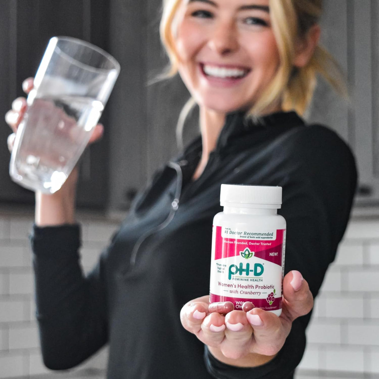 pH-D Feminine Health Probiótico de salud femenina prebiótica