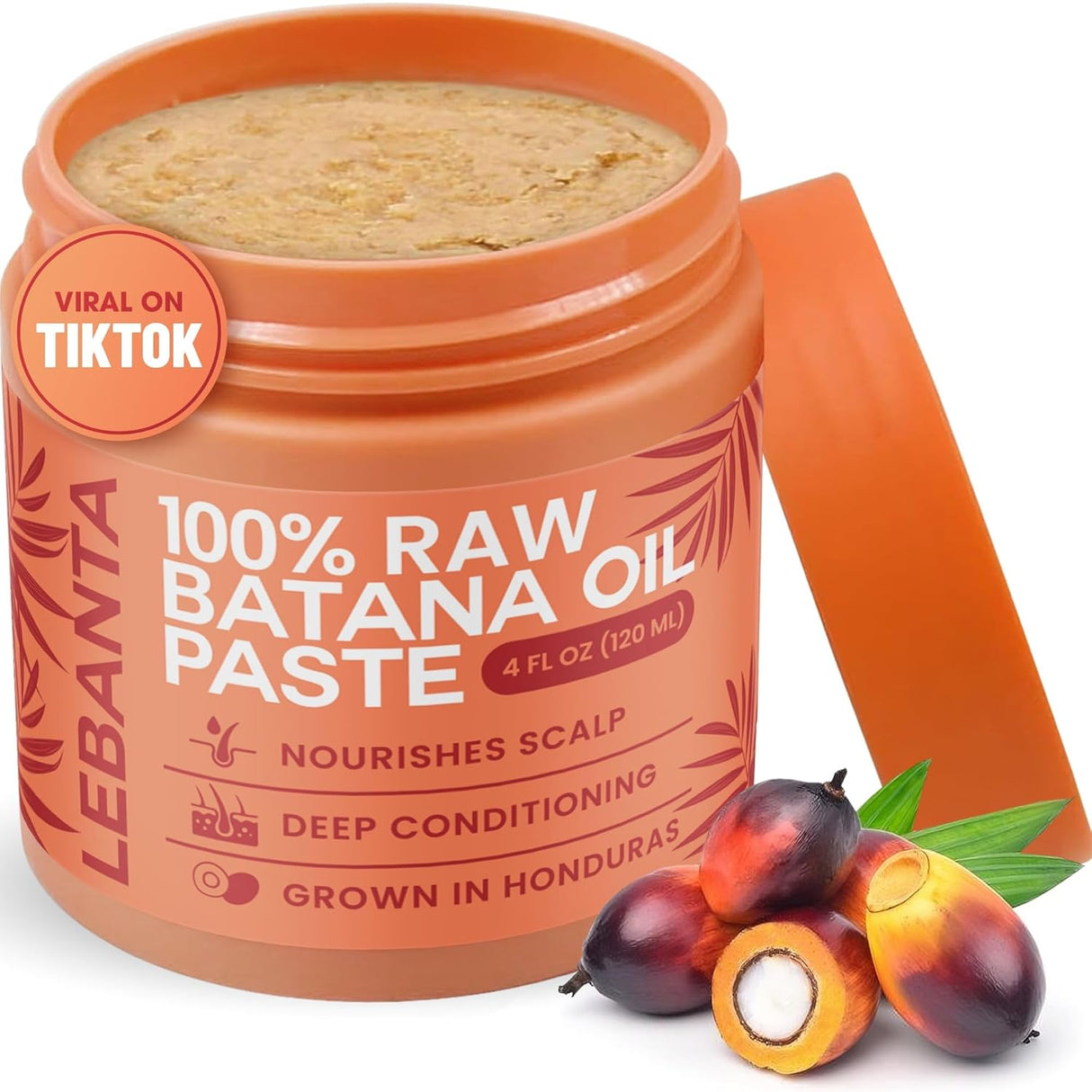 Aceite de Batana Puro para Cabello, Dr. Sebi, 4oz, Orgánico