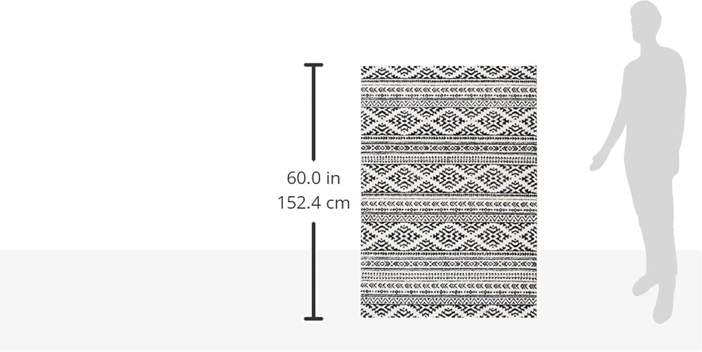 Alfombra Accent Tulum - Diseño Tribal Boho, Modelo TUL272B