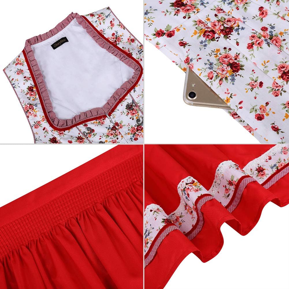 Disfraces de Vestido Oktoberfest para mujer rojo talla L