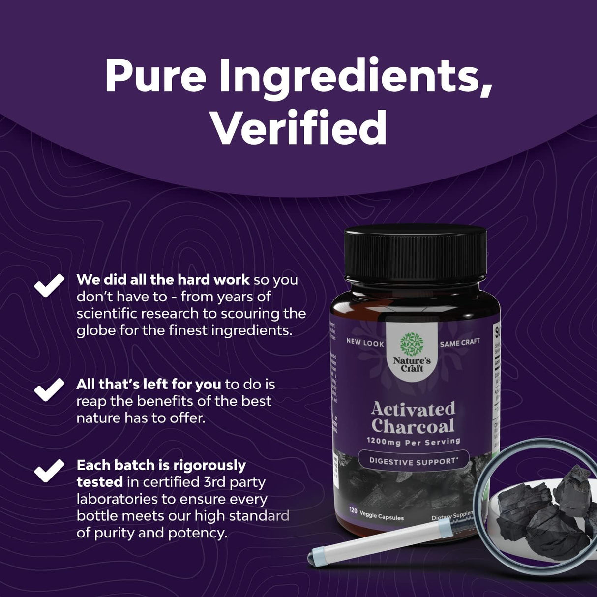 Suplementos Alimenticios Cápsulas de carbón activado