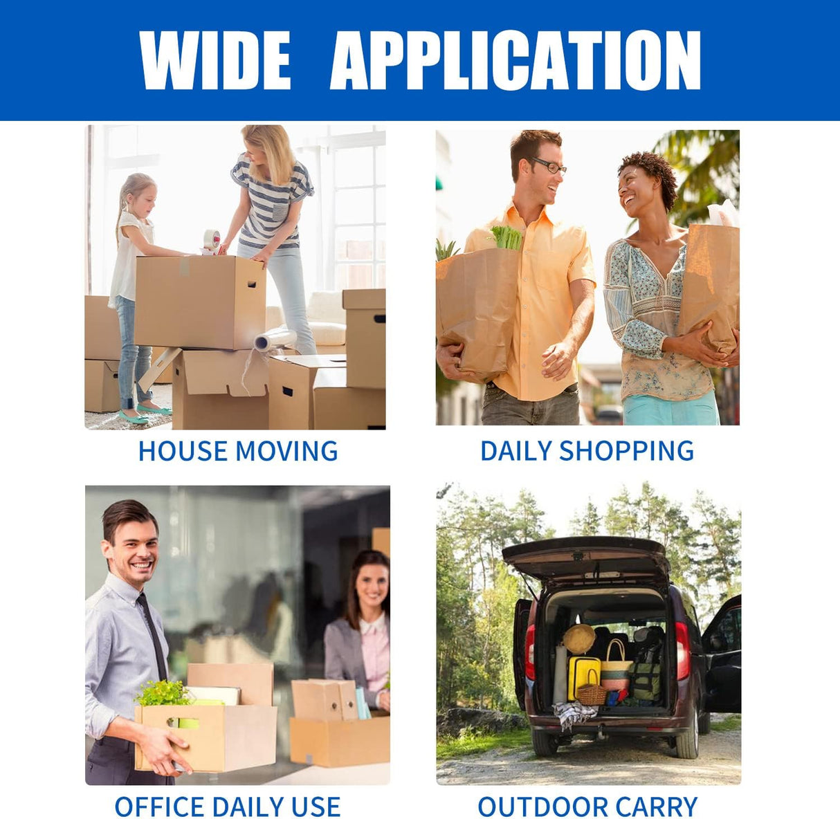 Carretilla Plegable, Carro de Carga 270 LB, Ruedas Giratorias