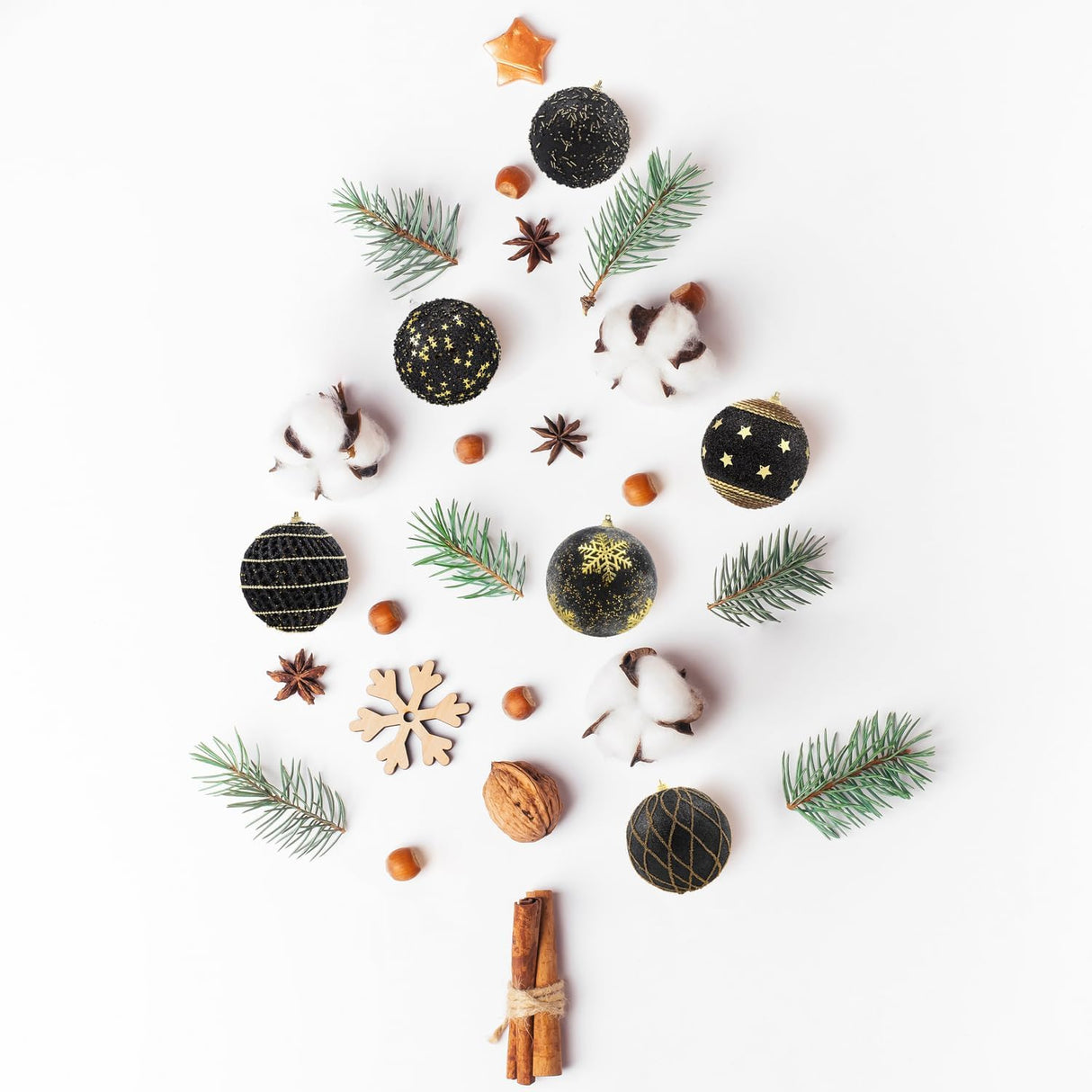 Adornos Navideños LANGXUN 6pcs 4 Shatter-proof, 2023 Decoración