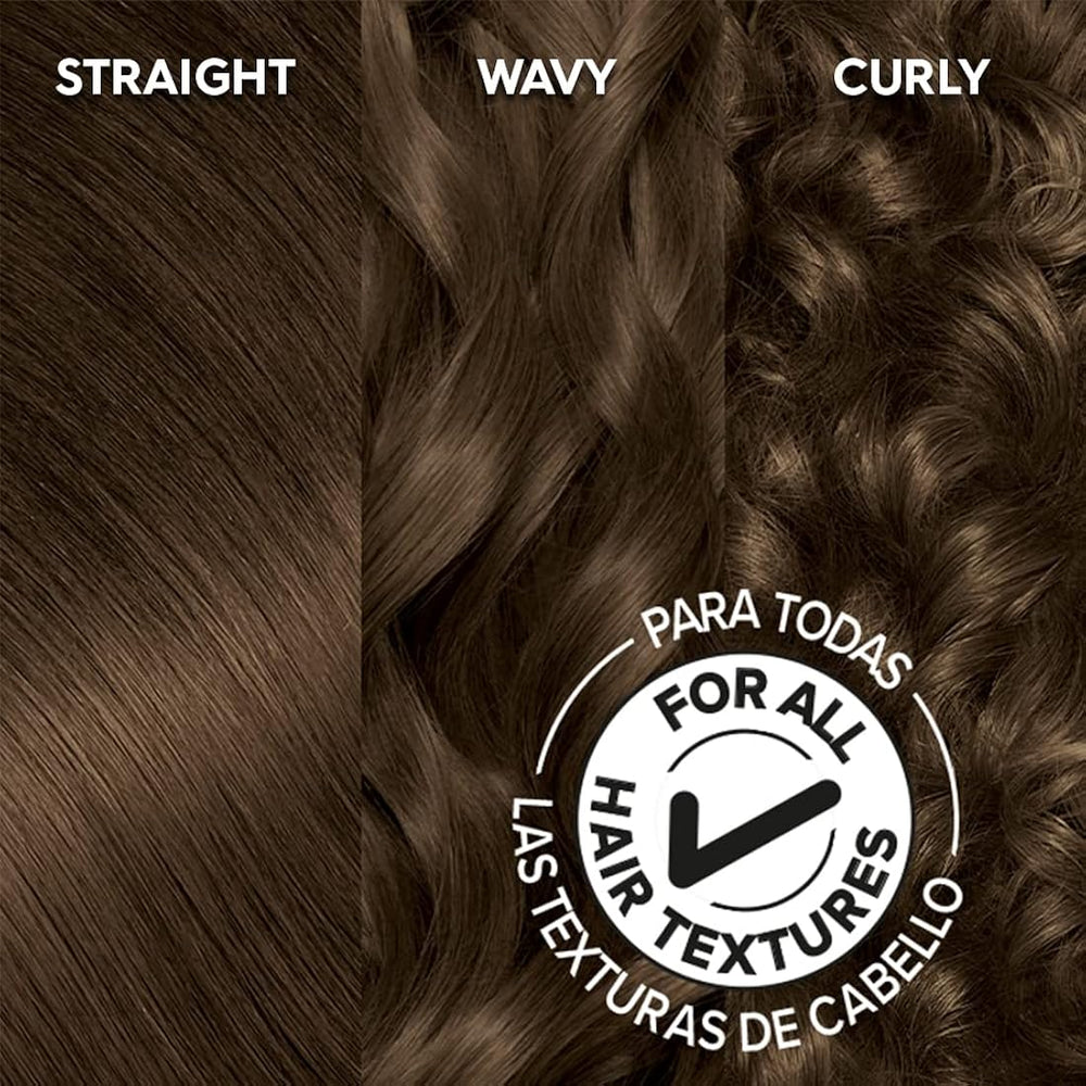 Garnier Olia tinte marrón neutro medio, 2 unidades.