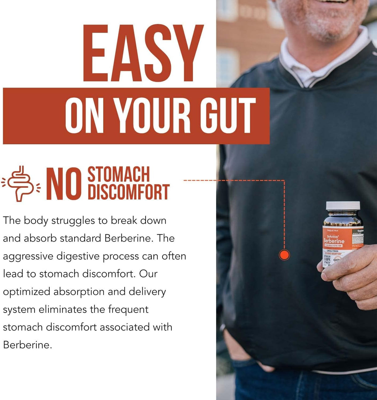 Berberina Fitosoma 550 mg: Absorción 9.6x, 60 Dosis