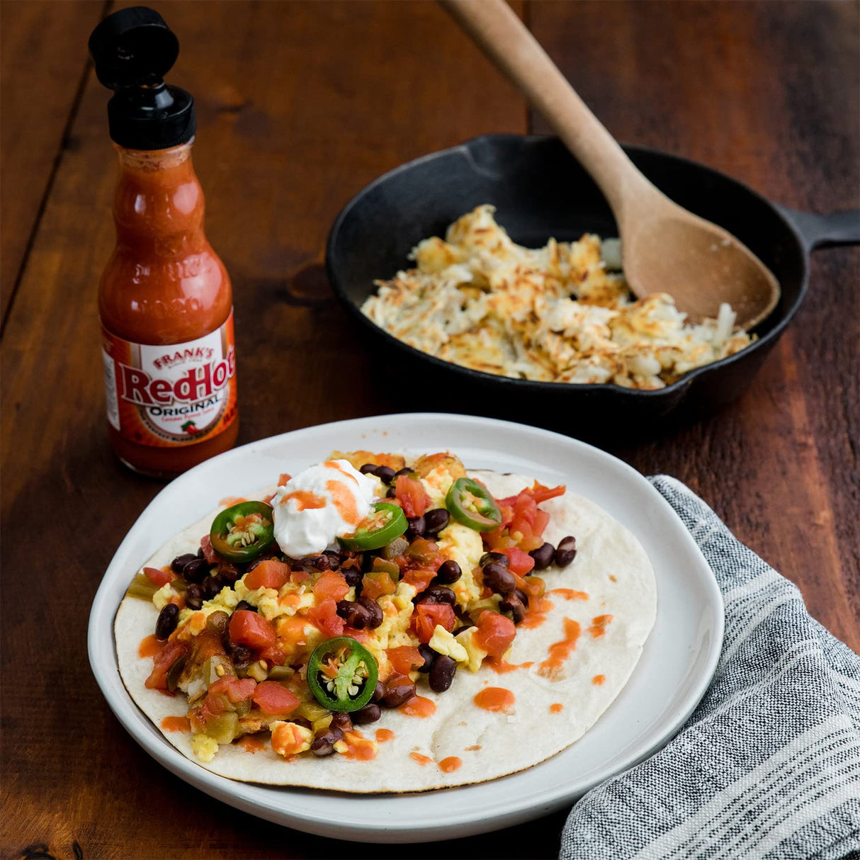 Frank's RedHot Salsa picante original (apto para kitos), 5 onzas líquidas (paquete de 12)