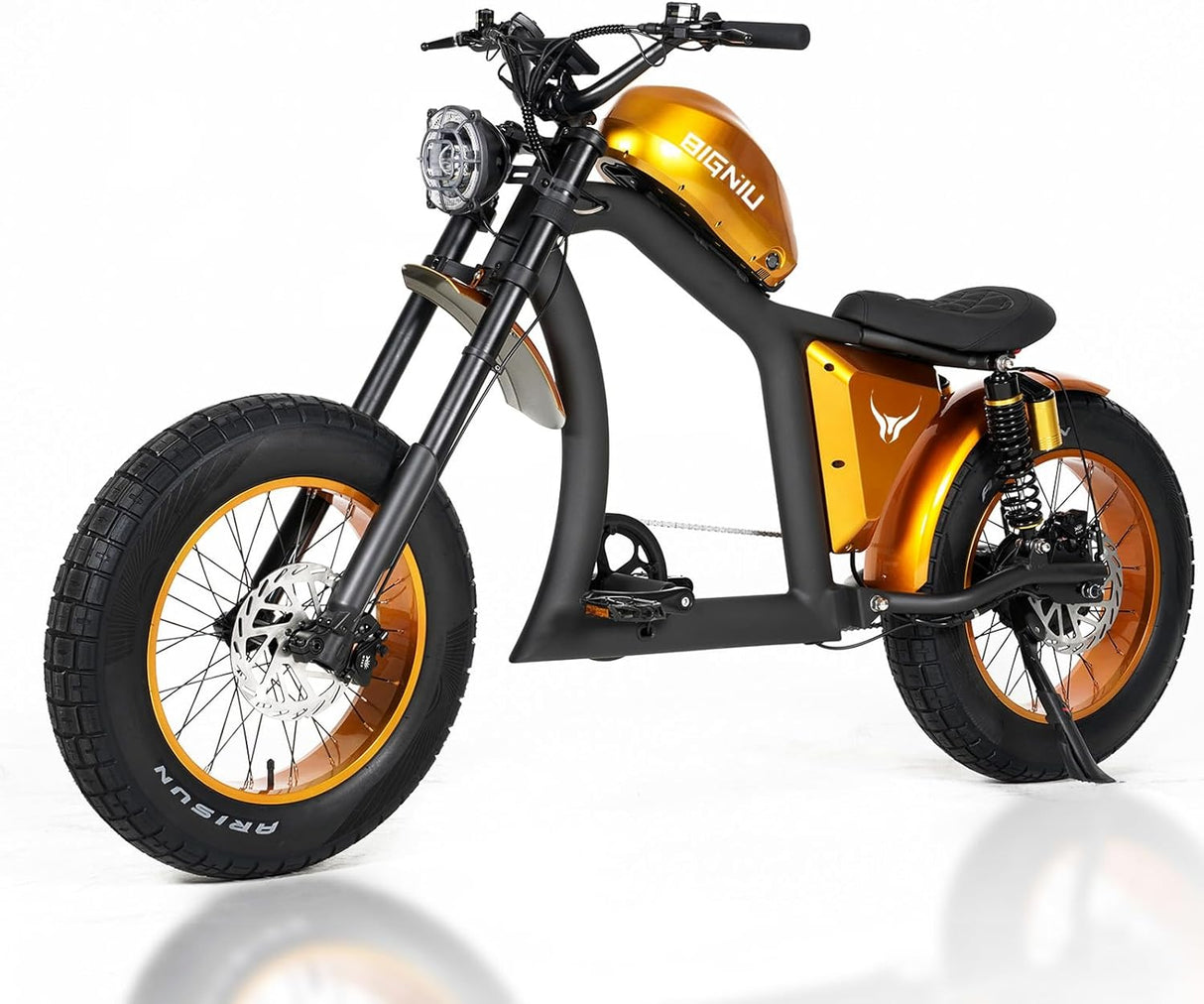 Bicicleta Eléctrica BG-X 1500W, 40 Millas, Doble Suspensión