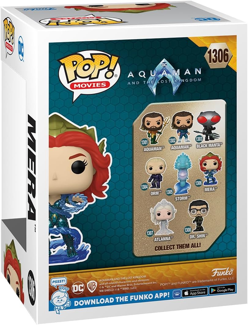 Funko Pop! Aquaman y El Reino Perdido - Mera Edición Limitada