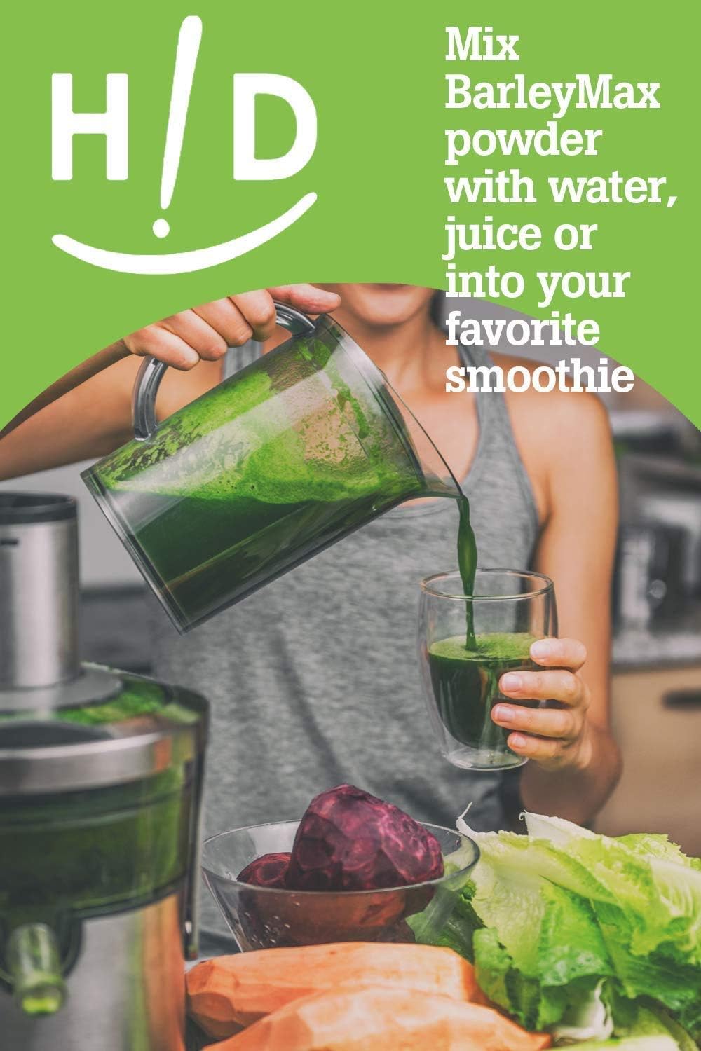 Suplemento fórmula vegana Jugo de hierba de cebada 120 por