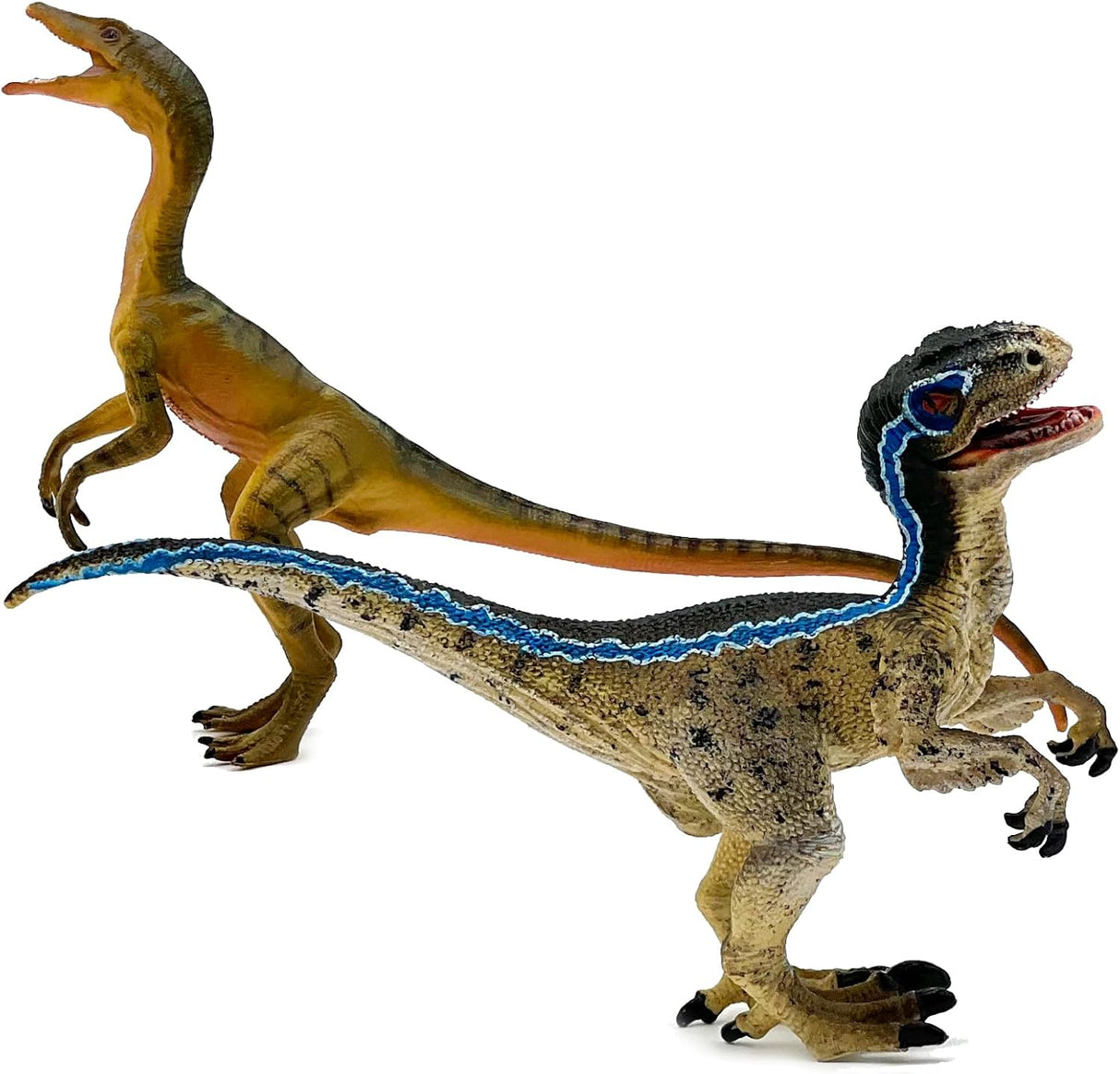 Juguetes de dinosaurios Gemini&Genius, figuras realistas, 2 pcs