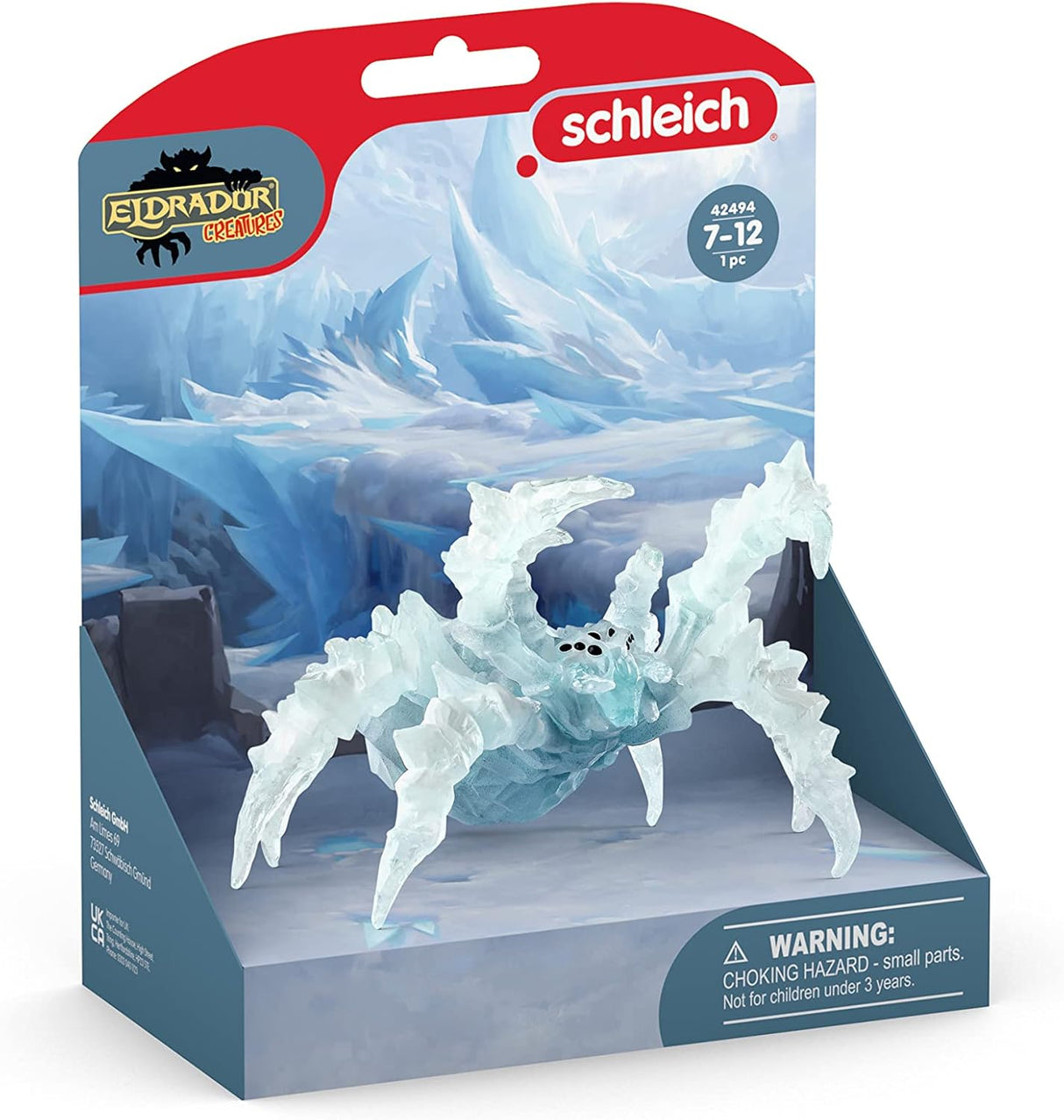 Figuras de acción Schleich Eldrador, Araña de Hielo, 7-12 años