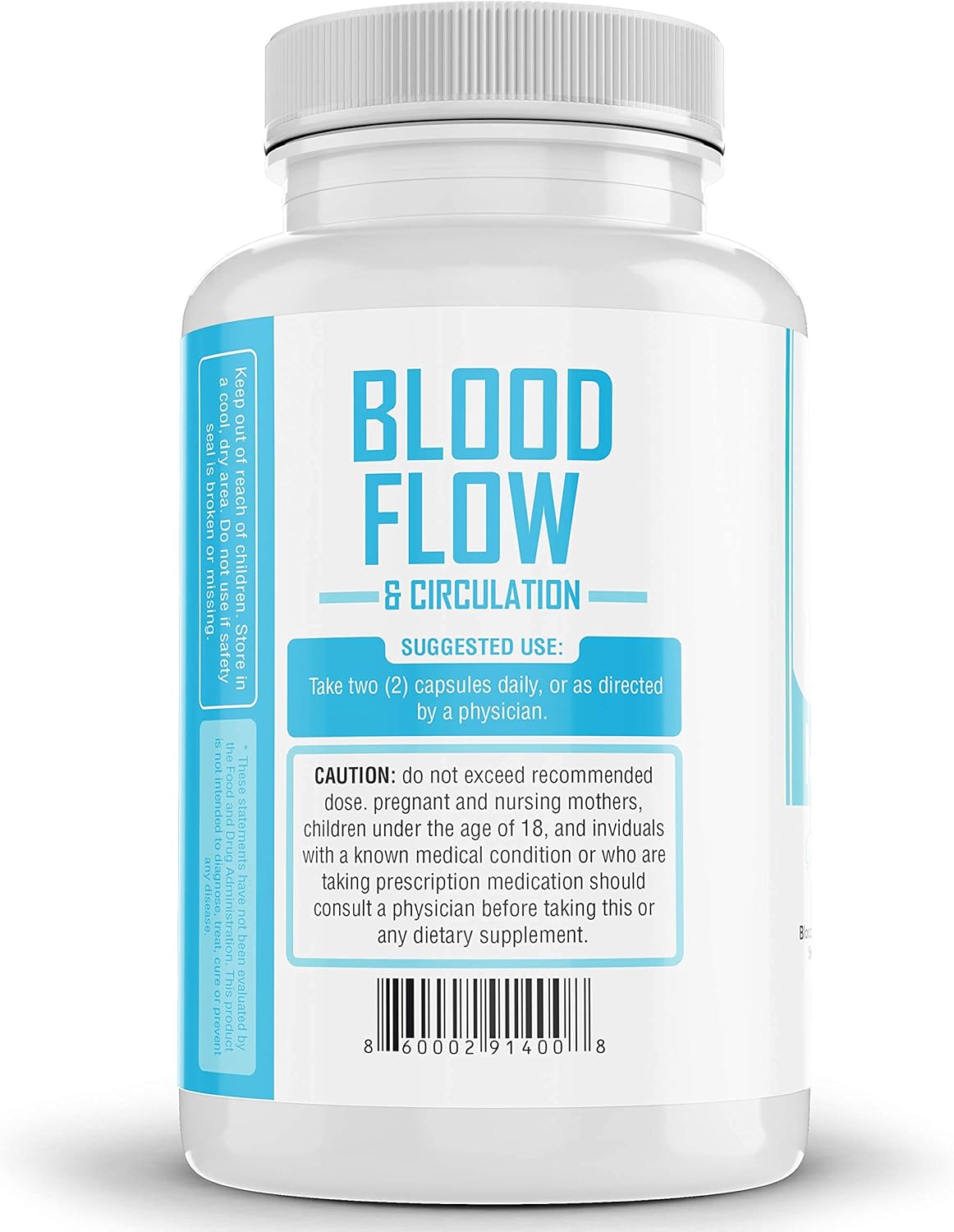 Suplemento de óxido nítrico Nature's Pure Blend L-arginina