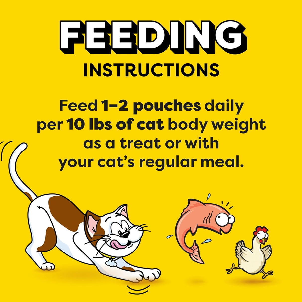 Golosinas exprimibles para gatos pollo y salmón 16 bolsas